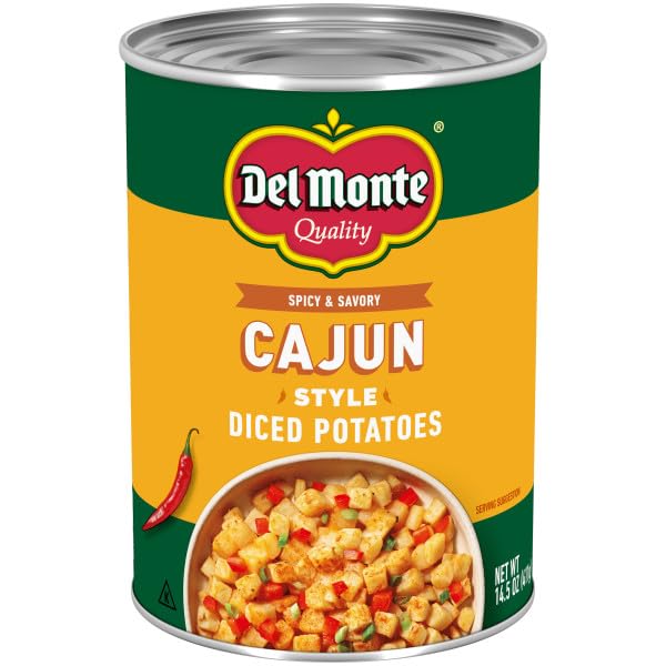 Del Monte Cajun Style Diced Potatoes, 14.5 oz. Can
