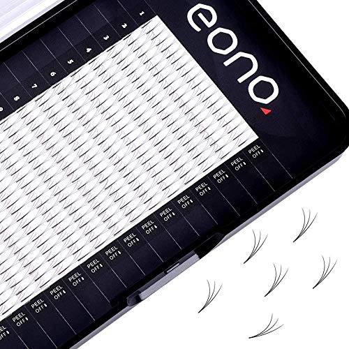 Preisvergleich Produktbild Eono by Amazon - Einfache Fächerwimpern Selbstwachsende Wimpern C Curling Wimpernverlängerung Curling Wimpern (9 mm C-0,07)