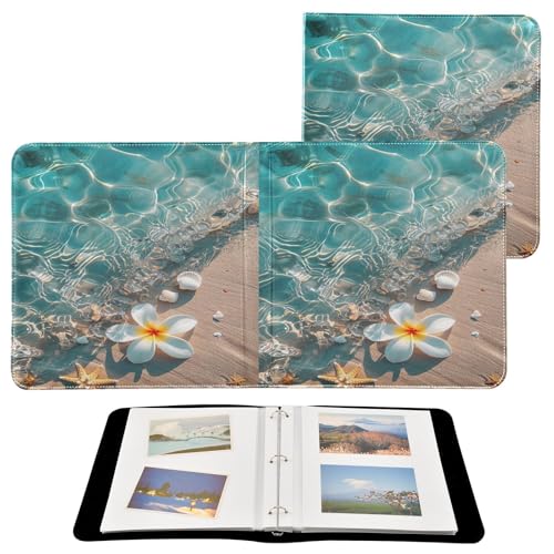 Álbum de fotos autoadhesivo DIY Scrapbook FLildon con cubierta de cuero PU, 40 páginas, tamaño 11.8 x 11.2 pulgadas miniatura 2