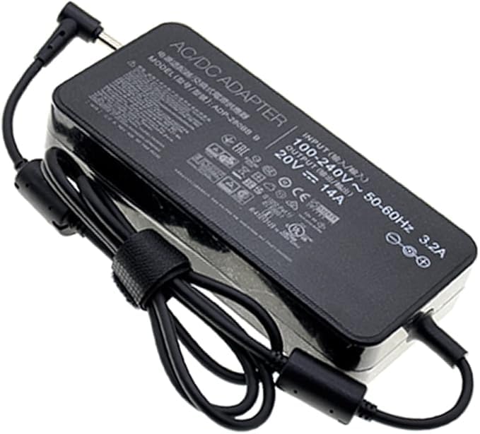 KARARIY 20V 14A 280W 6x3.7mm ADP-280BB B Replacement Charge ADAPTE Cord Compatible with ASUS PG35V G703GI GX701 ROG G703GX G703GS GX703HS AC Charging BIRCK