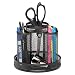 Rolodex Mesh Collection Spinning Desk Sorter, Black (1773083)