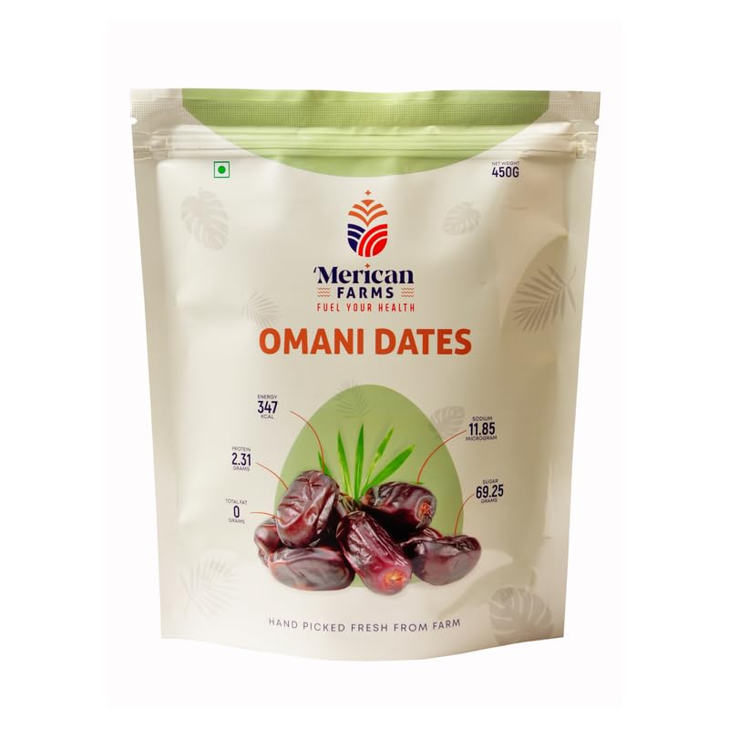 See full amazon price history chart for MERICAN FARMS Omani Dates, Premium, Hand-Picked, Healthy & Nutrition, Natural Sweetener, Rich In Vitamins & Minerals, Gluten Free, Non-Gmo, Vegan, Gourmet, Delightful, 450Gm - Fresh MERICAN FARMS Omani Dates, Premium, Hand-Picked, Healthy & Nutrition, Natural Sweetener, Rich In Vitamins & Minerals, Gluten Free, Non-Gmo, Vegan, Gourmet, Delightful, 450Gm - Fresh (B0CC9PF7KM) Amazon Price History, Amazon Price Tracker