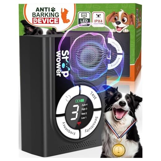 Anti Barking Device, 2 in 1 Ultrasonic Dog Barking Deterrent Devices Safe for Dogs, Dog Barking Control Devices Up to 50 Ft Range Dog Training & Behavior Aids, Anti Bark Device for Indoor & Outdoor