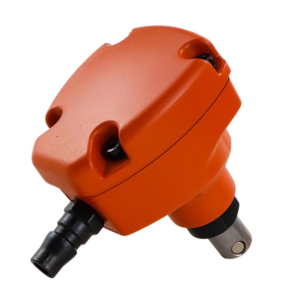 Mini martillo neumático para carpintería, clavo magnético con arranque de gatillo, clavos de 50-100 mm, naranja