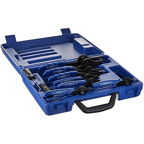 Cal Hawk Tools CPLSR11P Heavy Duty Snap Ring Pliers Set (11 Piece) Cover