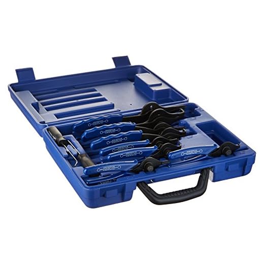 Cal Hawk Tools CPLSR11P Heavy Duty Snap Ring Pliers Set (11 Piece)
