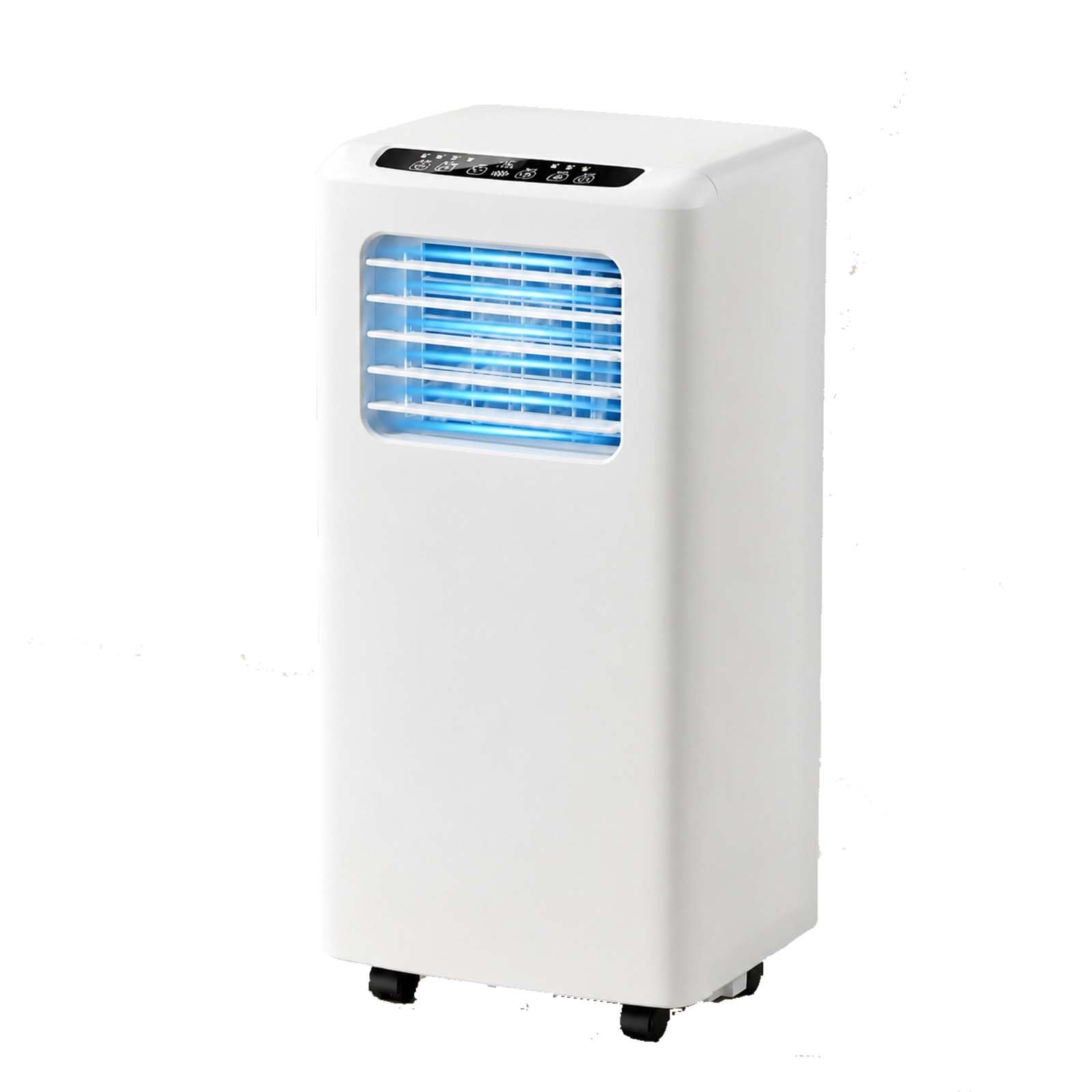 MINHUIJIHUI Portable Air Conditioner, Quiet Smart Ac Unit, with Cool Dehumidifier & Fan Modes, Remote Control, 24h Timer, 120° Oscillation, Energy Efficient for Bedroom Office