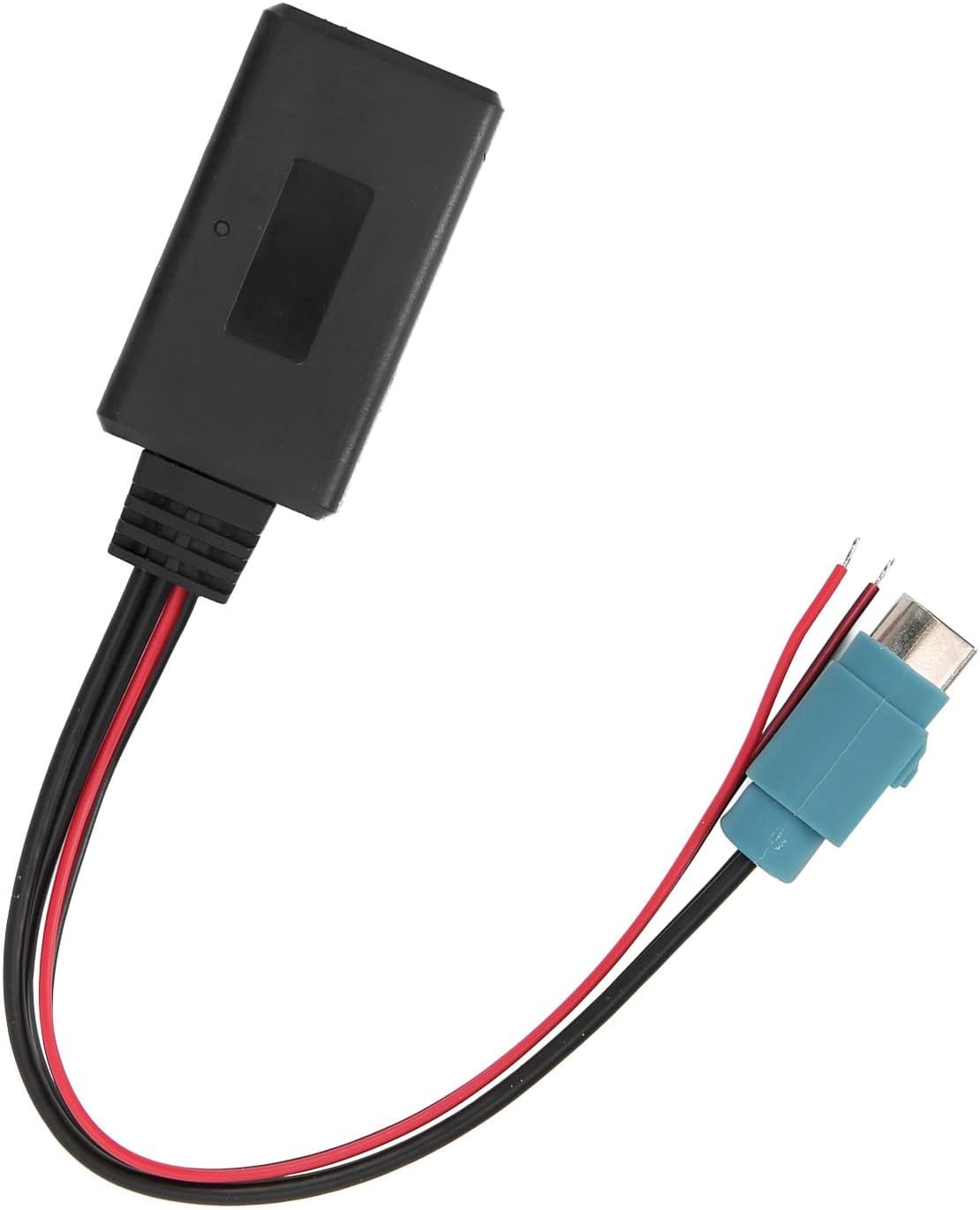 AMONIDA Moduł Samochodowy Kabel AUX-IN Bezprzewodowy Adapter Audio Pasujący do IDA-X001 IVA-205R, Zapasowy Adapter 12 V, łatwy w Użyciu, Trwały, dla Entuzjastów Samochodowego Sprzętu Audio