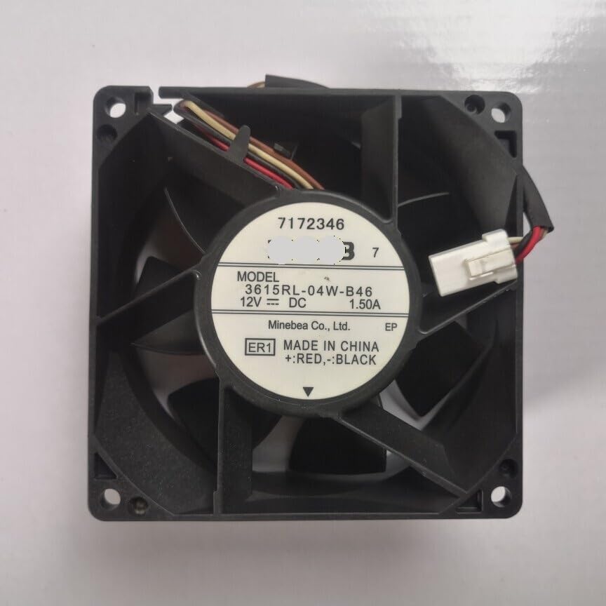 3615RL-04W-B46 Fan 12V 1.50A 92mm 4-Wire Waterproof Inverter