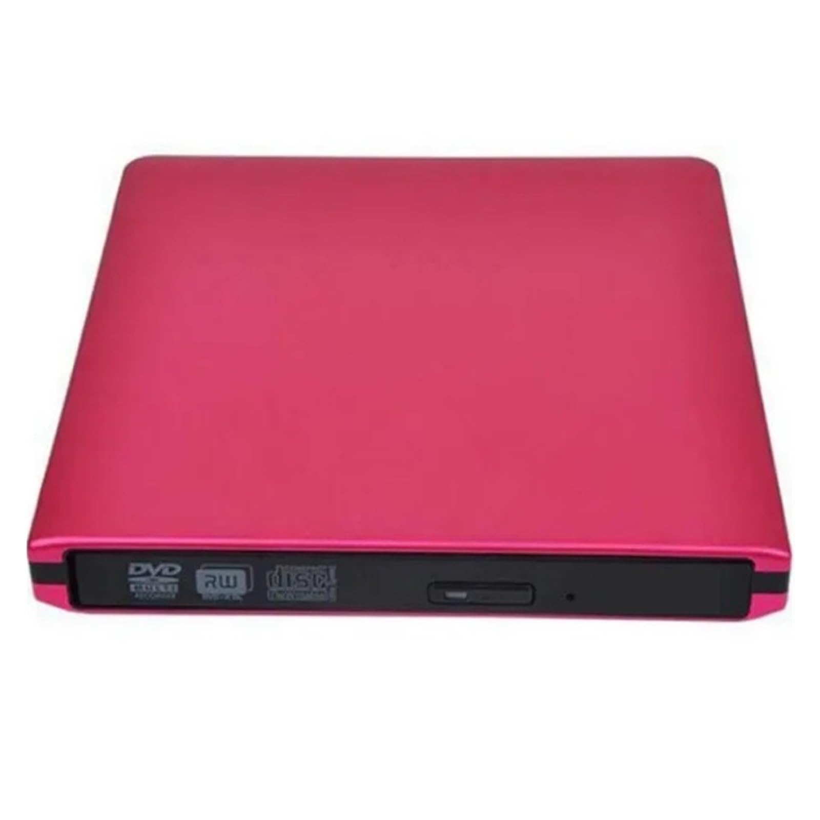 Masterizzatore Blu-Ray UHD 4K USB3.0 Masterizzatore Dvd Ottico Esterno Lettori Blu-Ray RE/Rom 3D Lettore di Scrittura Compatto E Facile da Usare(Red)