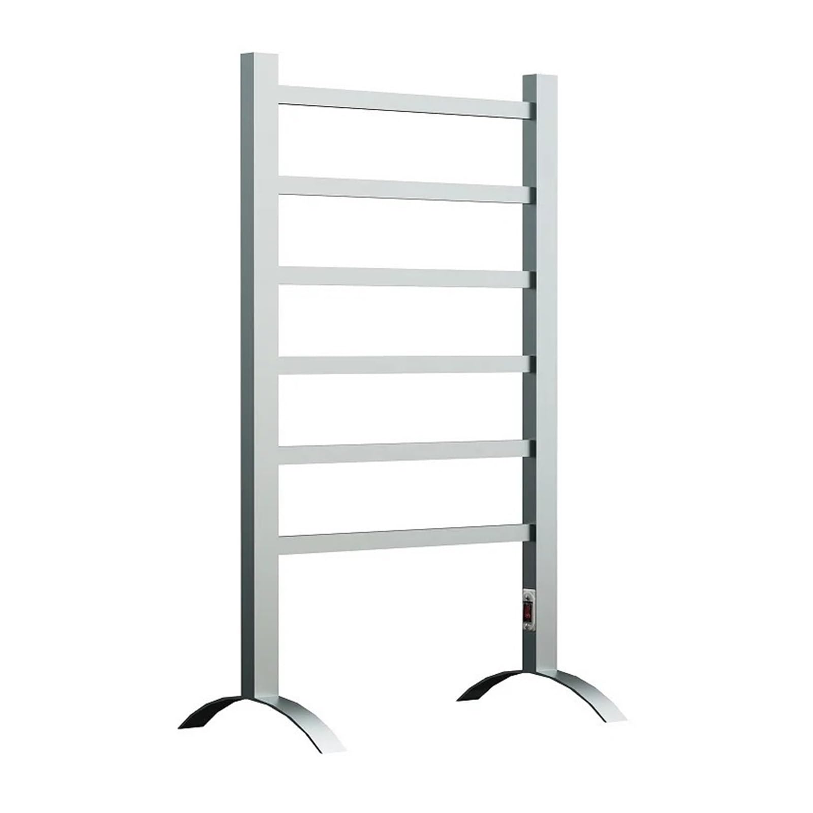 Stendibiancheria elettrico in acciaio inossidabile a prova di umidità | 6-layer mirror polished rack holds up 15kg for bathroom clothes drying