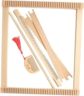 ADOCARN Máquina De Tear De Tricô Kits De Miçangas Kits De Tricô Tear De Tecelagem Para Crianças Brinquedo De Tecelagem Faça Você Mesmo Ferramenta De Tecelagem Suíte Artesanato Tapeçaria