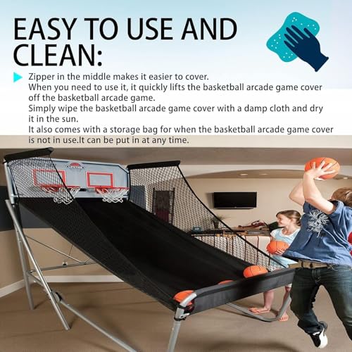 Housse machine de basket-ball en polyester imperméable - 4