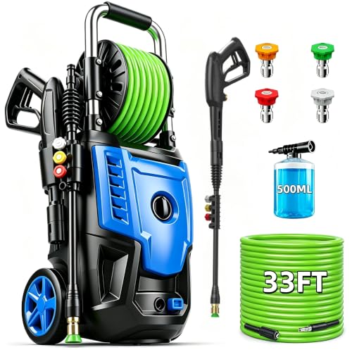 Electric Pressure Washer 4800 PSI 4.0GPM High Power Washer, Blue