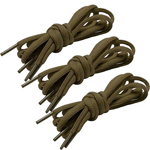 3 Pairs Shoelaces CaseHQ Flat Shoe Laces 52 inch Strings Flat Athletic Shoelaces Shoe Laces for Running Shoes Sports Shoes Sneakers Boots Skates Board Shoes Casual Shoes