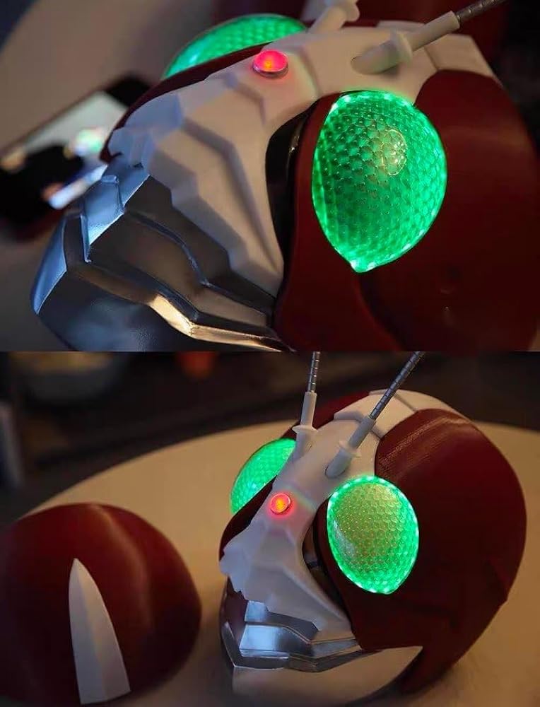 仮面ライダーV3 1/1 リアル　マスク　コスプレ 仮面ライダーV3 1/1 リアル マスク コスプレ Amazon.co.jp