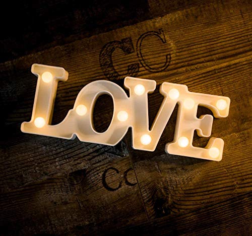 13. LED Marquee Letter Lights