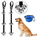 CATOOP Potty Bells Dog Doorbells for Dog Training Adjustable Door Bell for Puppy with Collapsible Travel Pet Cat Dog Bowl