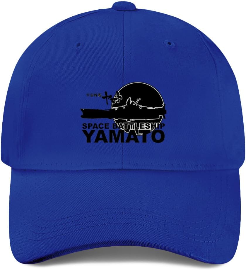 [Hqmop] キャップ 宇宙戦艦ヤマト ベースボールキャップ 野球帽 ゴルフキャップ 野球キャップ ベースボール帽 ワークキャップ