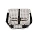JJ Cole Backpack Diaper Bag, Black and Cream