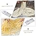 Imagen de LOORGVEL Máquina para Hacer Fideos y Ñoquis 2 Piezas Acero Inoxidable Resistente Corrosión para Uso Doméstico Cocina Utensilio Práctico y Fácil Limpieza