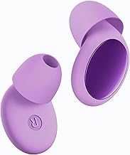 45dB Ear Plugs for Sleeping Noise Cancelling Ear Plugs for Noise Reduction & Snoring, Concerts, Earplugs for Sleep,Sider Sleepers Airplane, Silicone Earplugs Reusable Concert Ear Plug Case LilacPurple