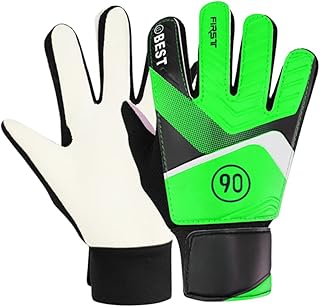 VANZACK 1 Par De Equipamentos De Futebol Luvas De Futebol Infantil Luvas De Goleiro Infantil Goleiro Ajustável Equipamento De Futebol Infantil Luva Infantil Luvas Para Adolescentes Luva