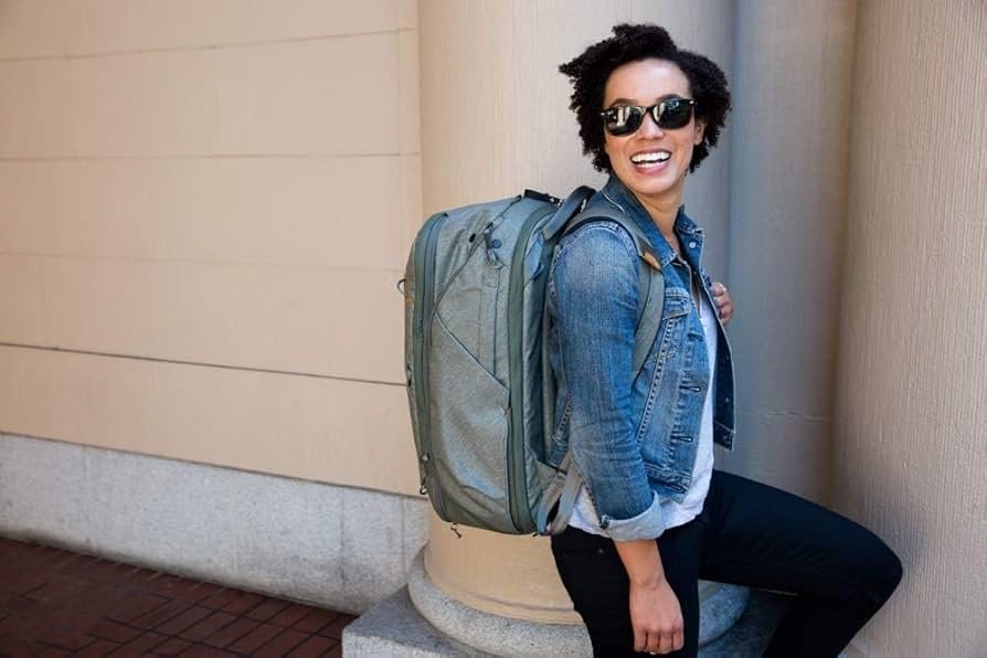 トラベルバックパック45Lセージ BTR-45-SG-1 Peak Design Travel Backpack (Sage, 45L) BTR-45-SG-1 B&H Photo