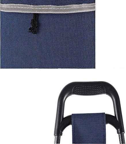 SENWEI Multifunktions-Einkaufstrolley, Küchenaufbewahrung, Mehrzweckwagen, wasserdichtes Oxford-Gewebe, faltbar… – Bild 7