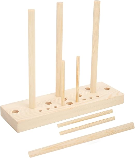 Bow Maker for Ribbon,Extended Bow Maker, Wooden Ribbon Bow Maker with Wooden Board Sticks(with Instructions),for Making Bows, Holiday Wreaths,Hair Bows, Corsages,DIY Crafts