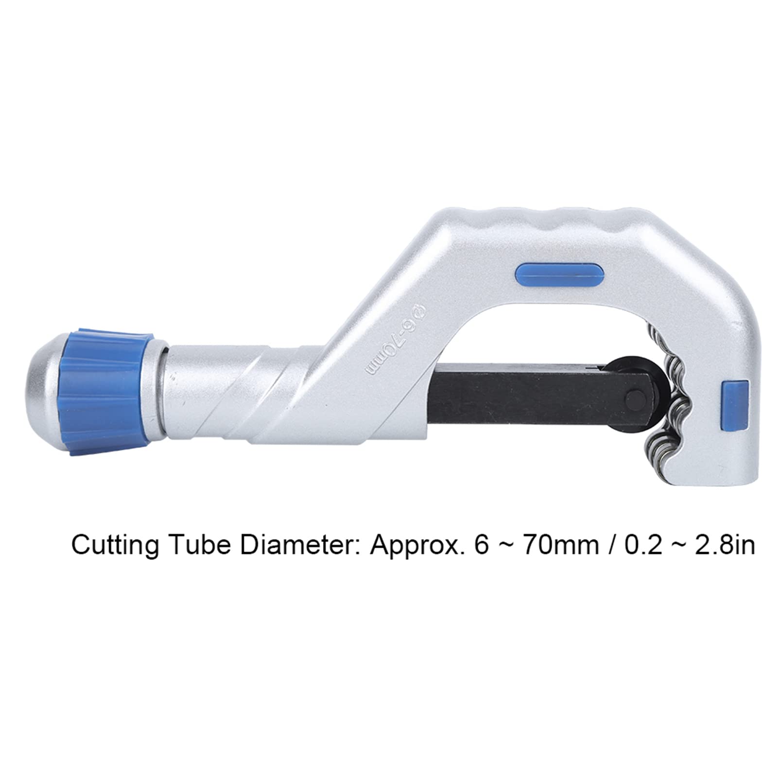 Cortador de tubos CT-670, herramienta de corte de tubos cortador de tubos de acero inoxidable para cortar tubos de cobre, aluminio y acero inoxidable