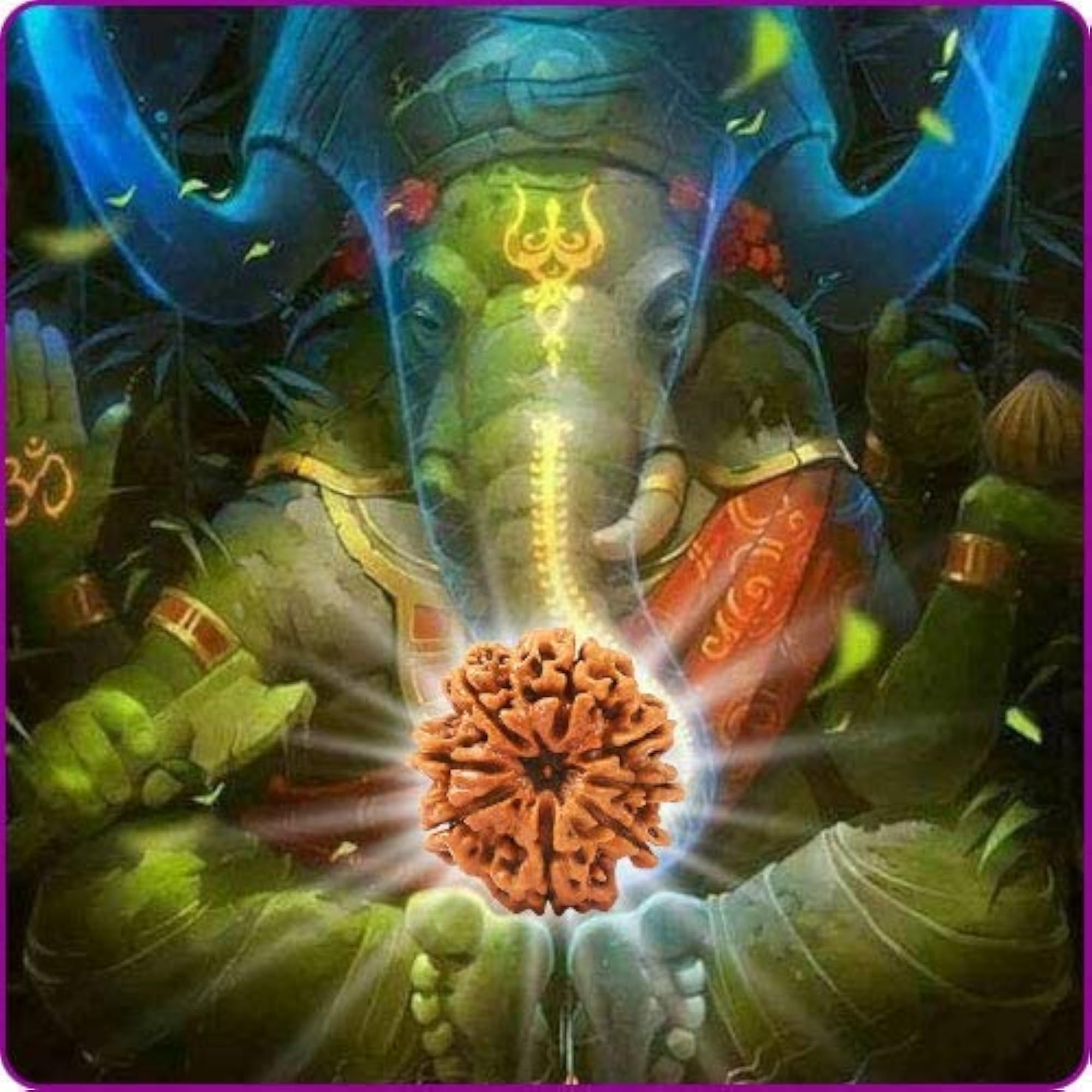 AAA+ 8 Mukhi Rudraksha Bead, High Rated Certified