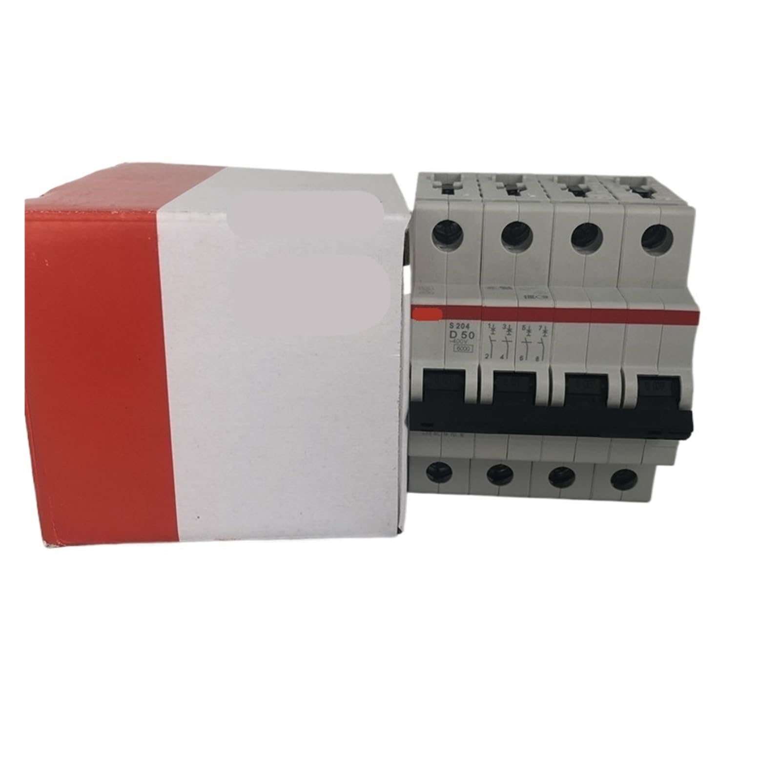Disjoncteur modulaire SH204-B63 interrupteur pneumatique rail DIN