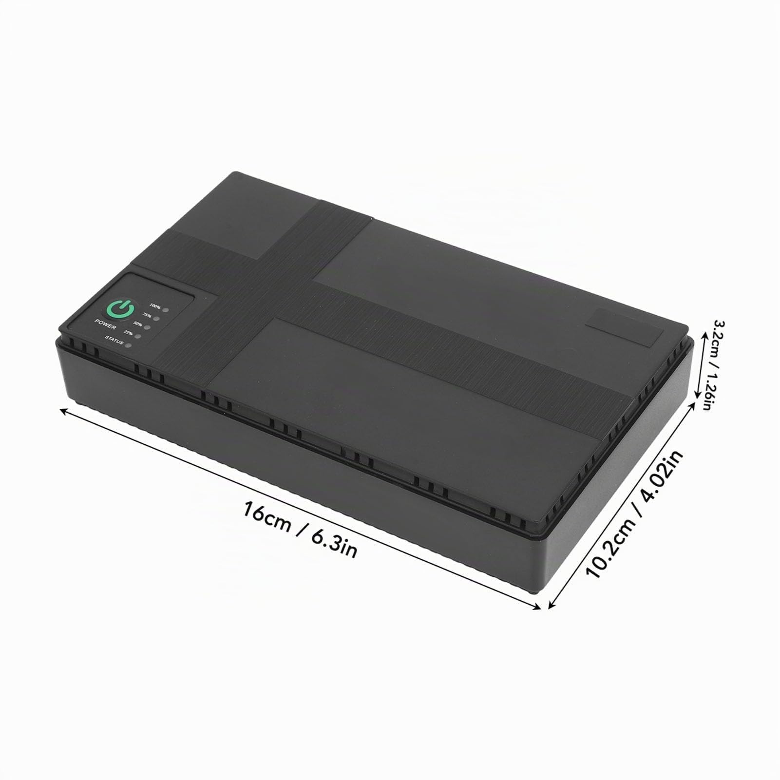 UPS Batterie de Secours 20000mAh avec Protection Contre Les Surcharges Conception Compacte pour Routeurs Modernes Caméras de Sécurité Alimentation sans Interruption (Plug UE)