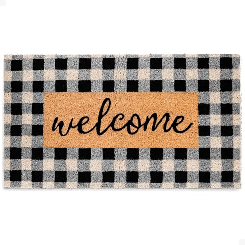 THEODORE MAGNUS Door Mat - Welcome Mat for Front...