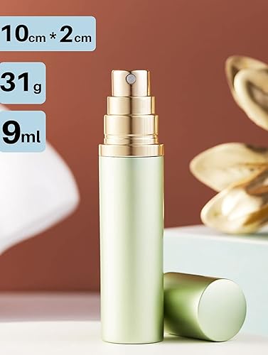 Miniatura 7 de UULANFA Mini botella de atomizador de perfume recargable portátil tamaño bolsillo vacío pulverizador de colonia para viajes