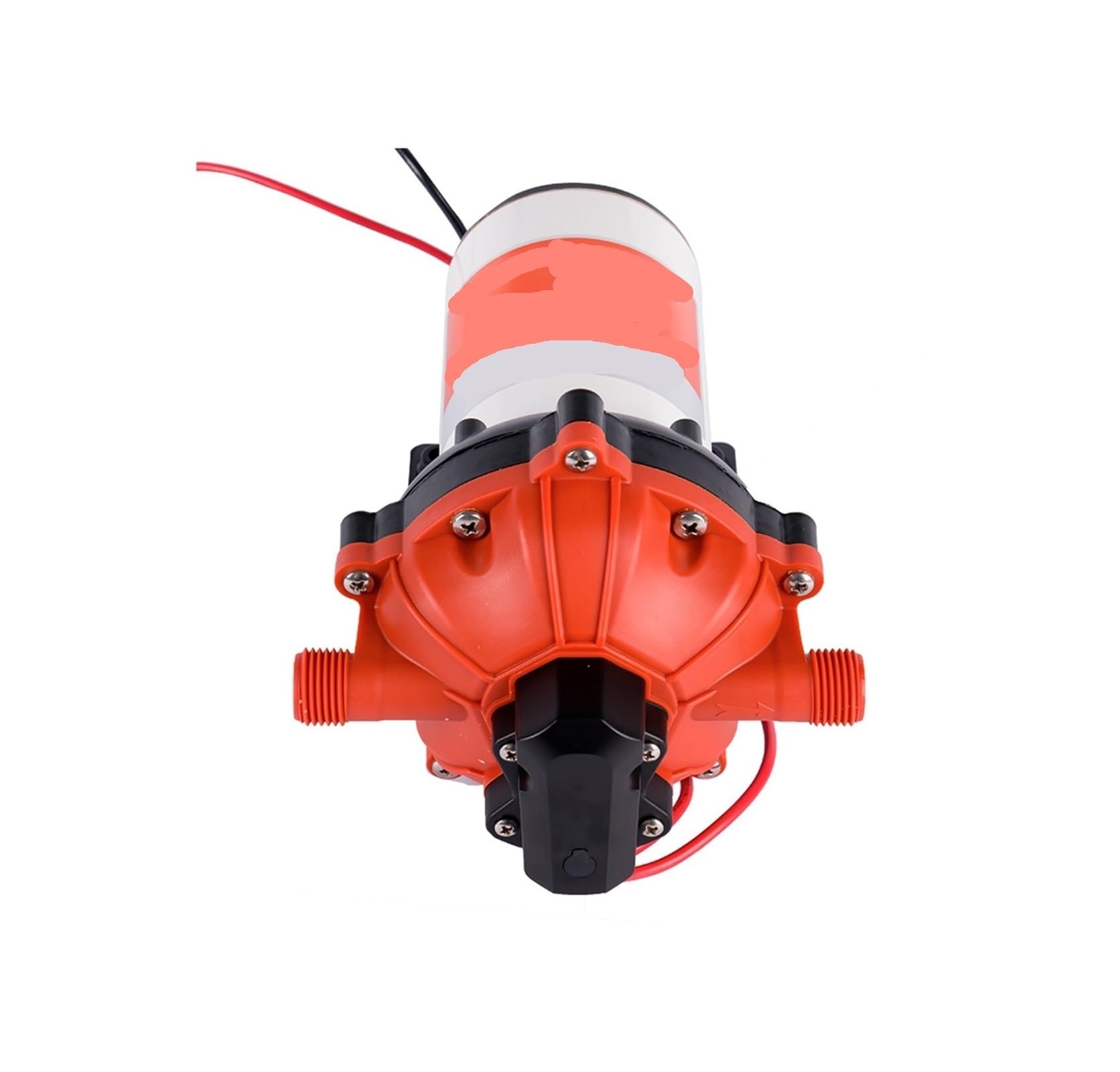 55 Series Diaphragm Pump, 12V 5.0GPM 60PSI High Pressure Self-Priming Water Pump Suitable