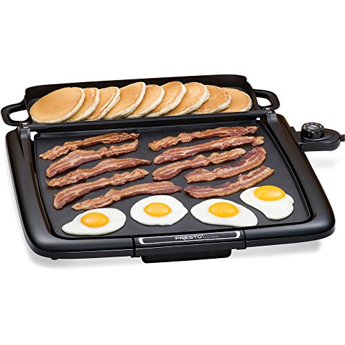 Electric Griddle Pan/Warmer Plus Presto Cool-touch. Grill Combo