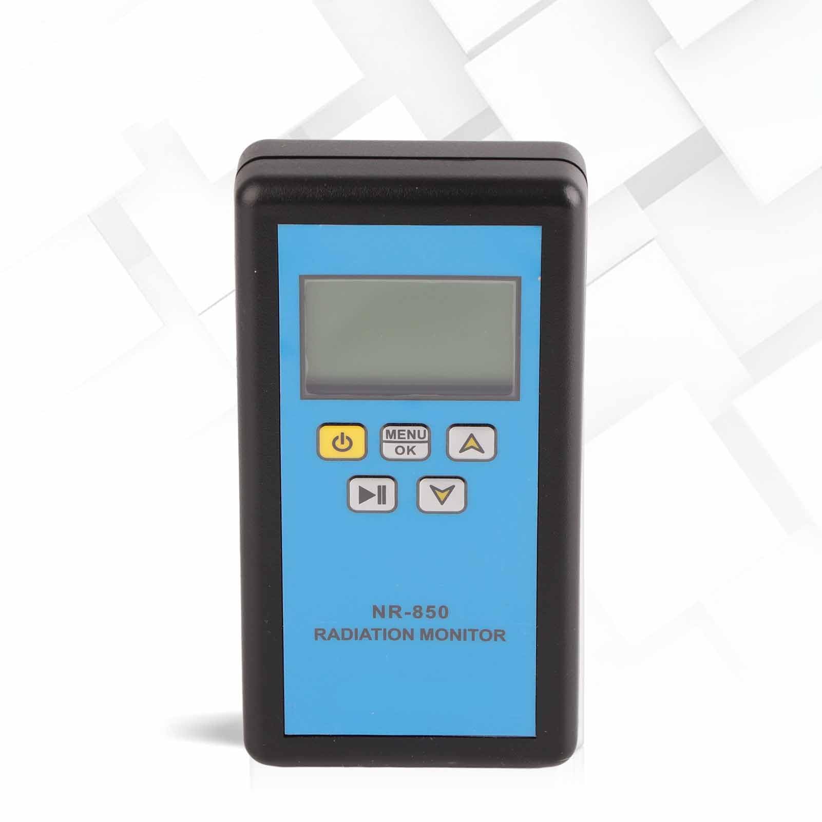Counter Nuclear Radiation Detector, Strahlungsdosimeter mit LCD-Display, Tragbares Handgehaltenes X-Y-Hard-Beta-Ray-Radiometer-Überwachungsmessgerät, 9 Umgeschaltete Dosierungseinheiten