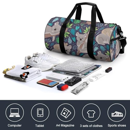Sac week-end duffel bag koala mignon pour ne plus manquer d'espace de rangement