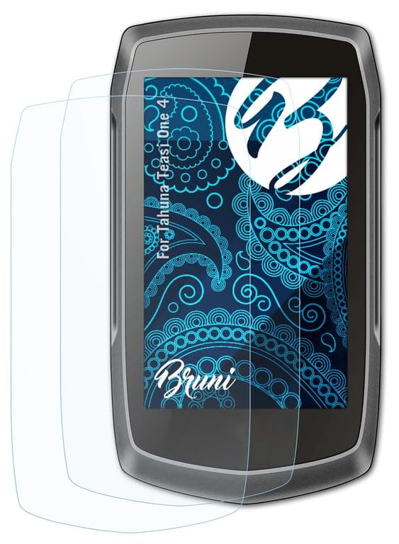 Bruni Screen Protector compatible with Tahuna Teasi One 4 Protector Film, crystal clear Protective Film (2X)