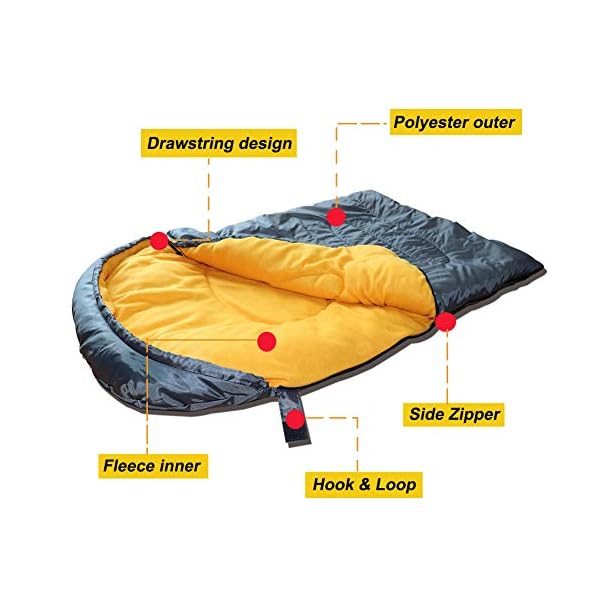 Lifeunion-Dog-Sleeping-Bag-with-Storage-Bag-Waterproof-Warm-Packable-Dog-Bed-for-Travel-Camping-Hiking-Backpacking-GreyOrange Lifeunion Dog Sleeping Bag: The Ultimate Outdoor Dog Bed