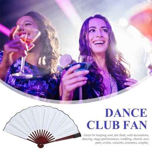 Éventails de danse pliables à LED : lot de 3 accessoires de performance pour étudiants - 3