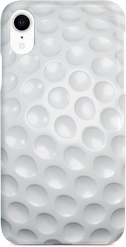 Inspired Cases - Compatible con iPhone XR - Funda protectora con textura 3D para Apple iPhone XR - Textura de pelota de golf