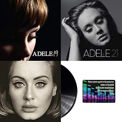 Adele: Complete Vinyl Studio Album Discography with Bonus Art Card