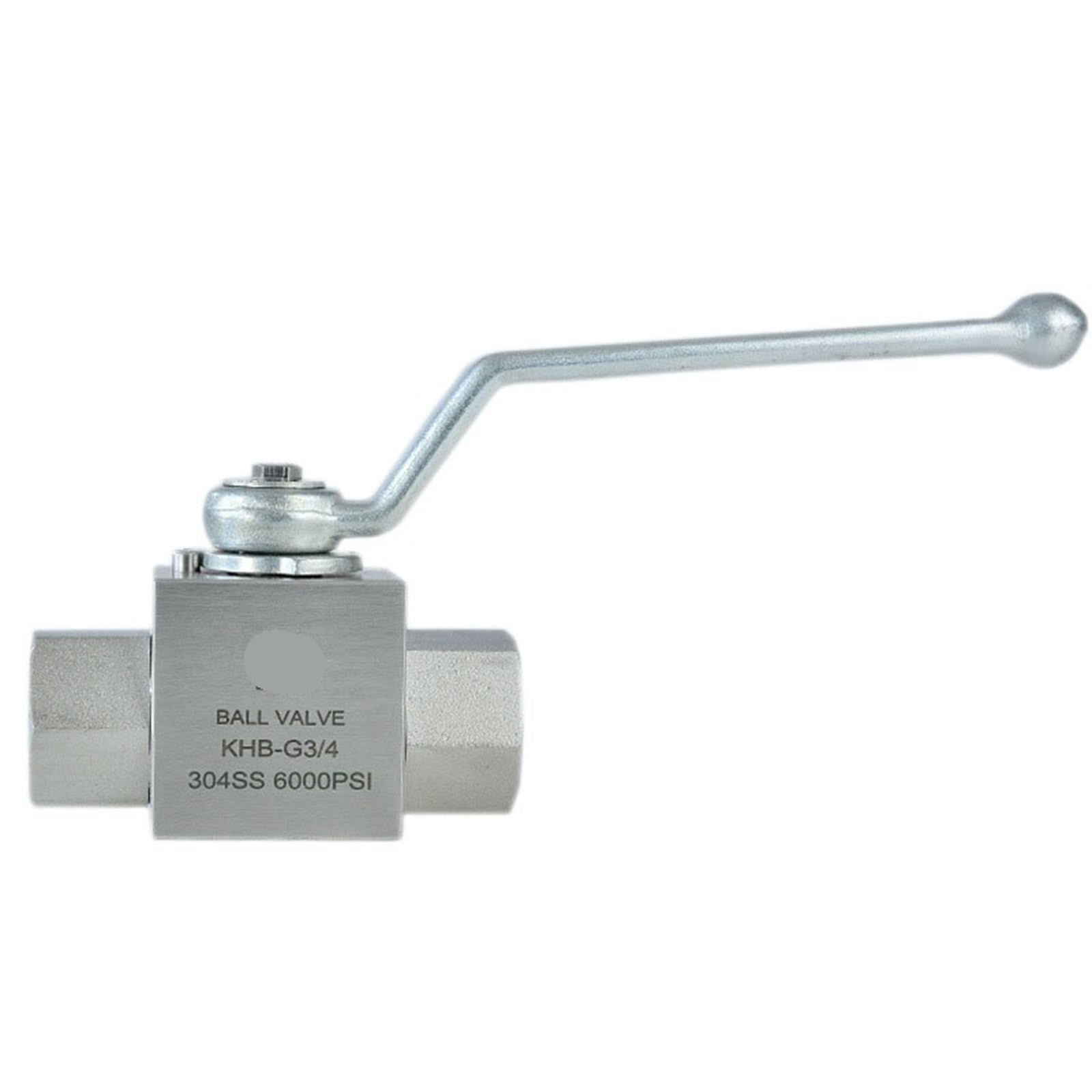 Robinet à boisseau sphérique haute pression filetage 1/4 femelle inox 304