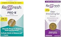 Vista 1 de Rephresh Suplemento probiótico Pro-B para mujeres, 30 cápsulas orales y gel vaginal eliminador de olores, 4 unidades (0.07 onzas)