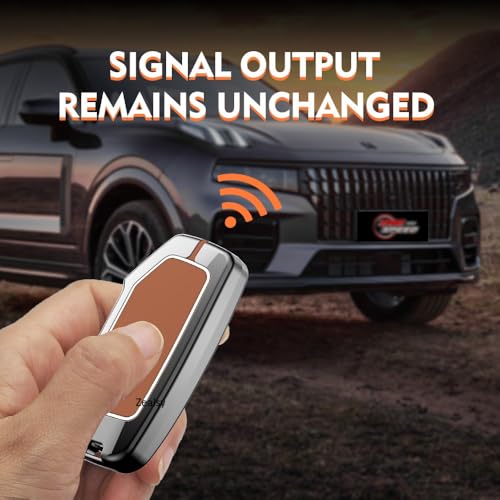 Image of Car Key Cover Compatible with Facelift Kia Seltos 2025 2024 | Sonet 2024 2025 | Carens 4 Button Smart Remote Key