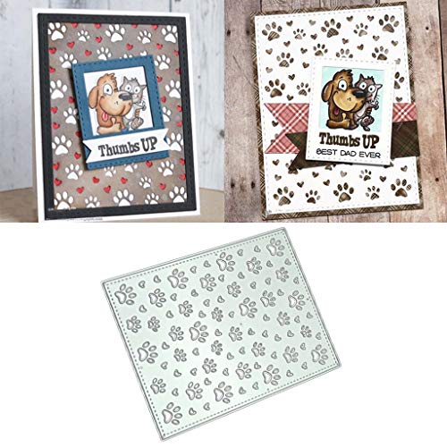 Get A Perfect Paw Print Every Time With These Embossing Folders