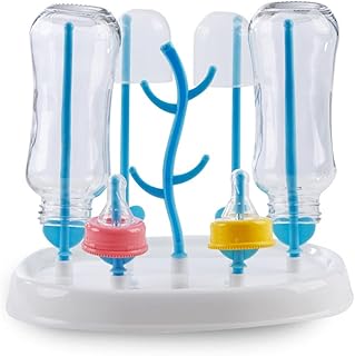 Séchoir à bouteilles pour bébé en forme d'arbre utile Biberon pour bébé Nettoyage Etendage Porte-étagère Outils Nouveau Publié Pratique